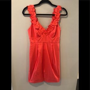 🏠 Moving Sale 📦 BCBG Ruffle Strap Dress
